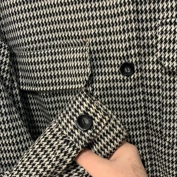 Chapter One houndstooth Shacket size large - Picture 4 of 6